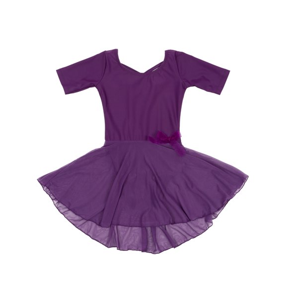 Falda de manga corta Leotard Leveret para niñas