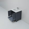 thumbnail image 6 of Jacques 30 in. W x 22 in. D Dark Grey Bath Vanity, White Quartz Top, and Faucet Set, 6 of 9