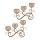 thumbnail image 1 of Candelabra con candelabros con candelabra elegante decoración para hogar de la pieza central, 1 of 9