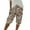 Beige, variant on Women's Casual Loose Fit Linen Bermuda Shorts with Drawstring Waist and Pockets, Lightweight Summer Knee-Length Pants