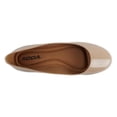 thumbnail image 5 of Soda Kreme Comfortable Basic Shoes Women Ballet Flat Round Toe Gel Insole Beige Patent 7.5, 5 of 5