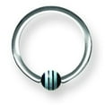 thumbnail image 2 of SGSS Captive w UV Sensitive Racer Stripe Acrylic Ball 14G (1.6mm) 7/16 Stainless Steel, 2 of 2