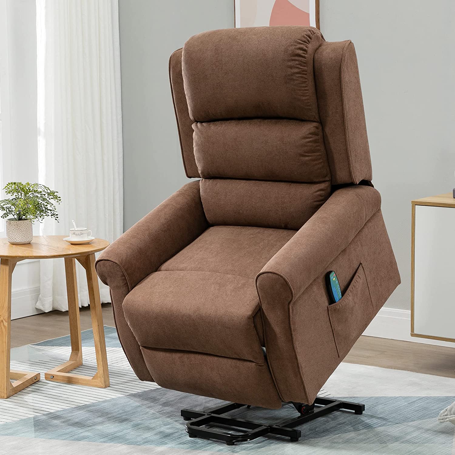 AVAWING Dual Motor Electric Power Lift Recliner Chair for Elderly