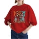 thumbnail image 1 of Sudadera Para Mujer, Sudaderas de Otoño, Blusa Holgada de Manga Larga Con Cuello Redondo A La Moda, Camisetas Con Estampado Navideño Odeerbi ODB150930, 1 of 5