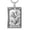 Silver, variant on TEAMER Skeleton Tarot Card Necklace Stainless Steel Amulet Marigold Tarot Card Major Arcana Necklaces for Women Men