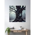 thumbnail image 2 of Fairy Of Winter Poster Wall Art, Modern Wall Decor, 30x30 UNFRAMED, 2 of 3