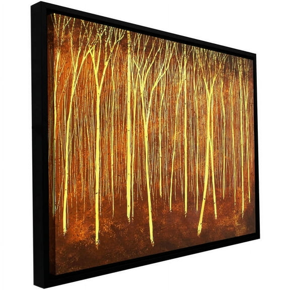 ArtWall Herb Dickinson "Faithful Light" Floater Framed Gallery-Wrapped Canvas
