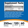 thumbnail image 5 of Nutricost Magnesium Glycinate + Malate (250mg) 120 Capsules - High Absorption, With Vitamin D, Vegan, Gluten-Free, GMO-Free, 60 Servings, 5 of 5