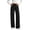 *Black, variant on VBVC Women's High Waisted Wide Leg Yoga Pants , Casual Stretchy Work Pants For Women , Ladies' Lightweight Trousers with Pockets, Khaki , S-3XL
