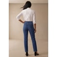 thumbnail image 4 of Jessica London Women's Plus Size Petite Classic Cotton Denim Straight-Leg Jean, 4 of 5