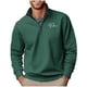 thumbnail image 1 of Blusa y camisa de manga larga con cuello alto para hombre, sudadera con capucha estampada, jersey deportivo con media cremallera, blusa de manga larga con cuello alto para hombre, blusa de poliéster, 1 of 4