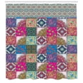 thumbnail image 3 of Ambesonne Boho Shower Curtain, Middle Eastern Paisleys, 69"Wx75"L, Multicolor, 3 of 3