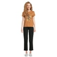 thumbnail image 2 of Juniors Celestial Snake Graphic Print T-Shirt, Sizes XS-XXXL, 2 of 5