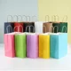 thumbnail image 4 of Bolsa de papel Kraft con asas, bolsa reciclable multifunción para compras, 5/10/20/30 piezas, 4 of 5