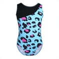 thumbnail image 2 of Alvivi Girls Athletic Unitard Gymnastic Leotard Leopard Printed Ballet Jumpsuit 2-12, 2 of 7