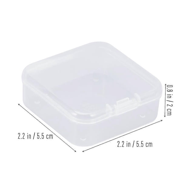 Clear Plastic Jewellery Box for Jewellery Storage 12Pcs Organizer Container