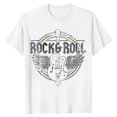 thumbnail image 4 of Rock Roll Graphic Tees for Men 2026 Summer Casual Short Sleeve Crewneck Rock Music Lover T Shirts Streetwear, 4 of 4