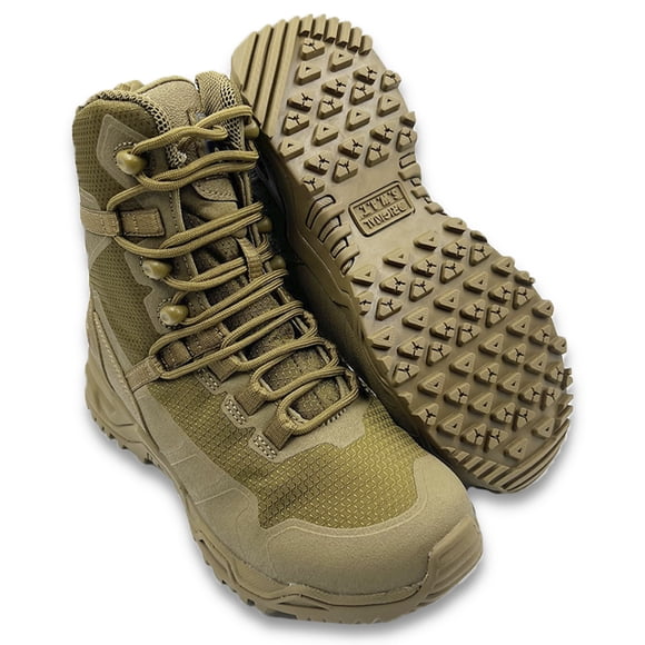 Bota Original SWAT Alpha Fury 8" con cierre color coyote