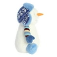 thumbnail image 3 of Aurora - Medium White Holiday - Land of Lils 8.5" Aspen Snowman - Festive Stuffed Animal, 3 of 5