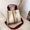 thumbnail image 4 of PENGXIANG Sacs à Main pour Femmes Sangles Réglables Sacs à Main Décontractés Sac Bandoulière Rayé, 4 of 10