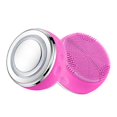 thumbnail image 1 of Cepillo de limpieza facial eléctrico Yuxing masajeador facial reafirmante de la piel Fototerapia LED color rosa y rojo, 1 of 5