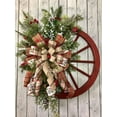 thumbnail image 6 of Christmas Wreath for Front Door, Funny Christmas Door Decoration for Home Farmhouse Indoor Outdoor Festival Decor, Hanging Xmas Decorations Wreath Holiday Christmas Trees Ornaments, 6 of 13