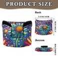 thumbnail image 2 of Haosy Cartoon Flower and Star Golf Mallet Putter Cover Strong Magnetic Leather Golf Club Headcover Closure, 2 of 7