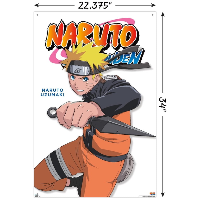 Naruto Shippuden - Naruto Feature Series Wall Poster with Push