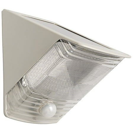 

Solar-Powered Motion-Activated Wedge Light