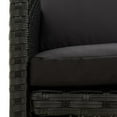 thumbnail image 7 of vidaXL Patio Chairs 4 Pcs Patio Dining Single Chair with Cushions Poly Rattan, 7 of 7