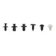 thumbnail image 4 of 100Pcs Car Body Plastic Plastic Retenedor Pin Remaches Sujetadores Recorte Mold Clip Clip Eccomum Remaches, 4 of 5