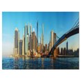 thumbnail image 2 of New York City with Brooklyn Bridge - Cityscape Canvas Print, 2 of 3