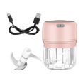 thumbnail image 4 of Trituradora de alimentos Baoblaze USB inalámbrica 250ml picador de ajo, 4 of 8