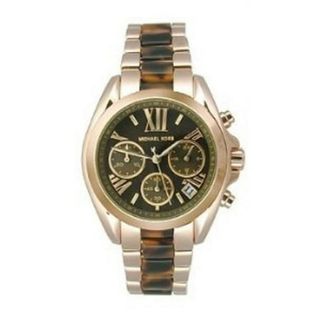 Save On Michael Kors Original MK5550 Unisex Bradshaw Black Stainless Chrono Watch 43mm! 2 Michael Kors Women s Bradshaw Watch Quartz Mineral Crystal MK5944