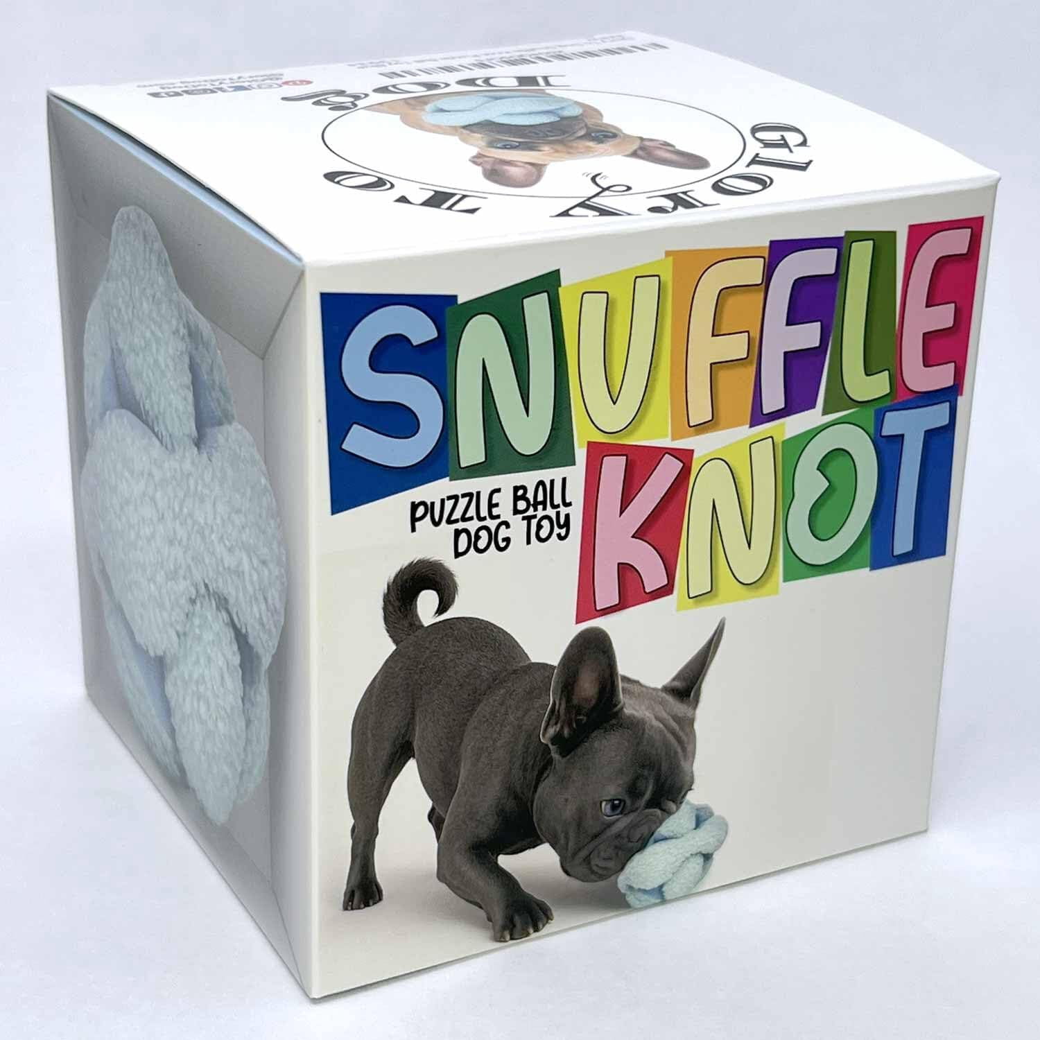 Snuffle Knot Puzzle Ball Dog Toy