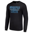 thumbnail image 2 of Men's Starter Black Indianapolis Colts Team Mesh Print Graphic Long Sleeve T-Shirt, 2 of 3