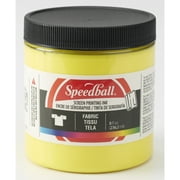 Speedball Fabric Screen Printing Ink, 8 oz., Process Yellow