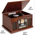 thumbnail image 4 of Reproductor de Discos Victrola Bluetooth clásico 8 en 1 Navigator con Codificación USB y Tocadiscos, 4 of 5