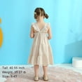 thumbnail image 3 of Happy Town Kids Toddler Girls Dress Princess Sleeveless Beach Butterfly Sundress, 3 of 7