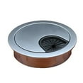 thumbnail image 2 of 80mm Cable Hole Cover Desk Wire Hole Cover Base Computer Grommet Table Cable Outlet Port Surface Line Box Tidy Wire Cover, 2 of 8