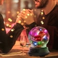 thumbnail image 3 of Flower Dome Light Attractive Flower Dome Light Perfect Gifts PET Rose Exquisite Flower LED Dome Lamp for Home, 3 of 6