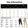 thumbnail image 3 of RPVATI Capri Pants for Women, Summer Casual Pull On Womens Capris with Pockets, Women's Casual Pants & Capris, Ladies Capris Khaki XXL, 3 of 7