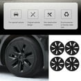 thumbnail image 4 of Wheels Rim Cover, Rustproof Hubcap Wheel Covers  For Model Y 2020 To 2023 Matte Black, 4 of 8