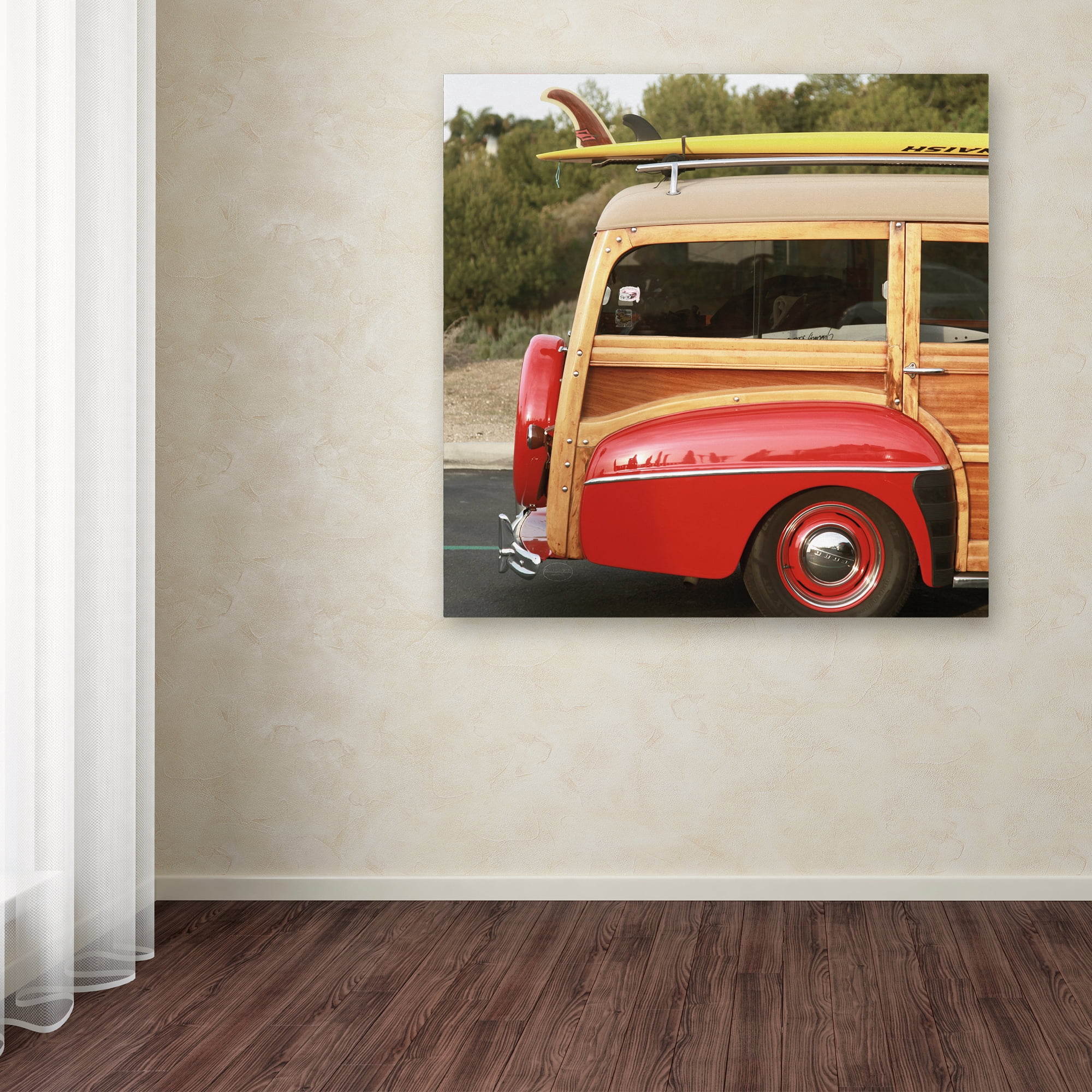 Trademark Fine Art 'Surfer Girl Crop' Canvas Art by Brookview Studio