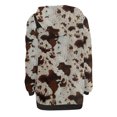 thumbnail image 4 of Puntoco Mujeres Grueso Fleece Manga Larga Cachemira Espesar Manga Larga tops Hoode Sudaderas Puntoco Puntoco-1095, 4 of 4