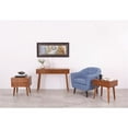 thumbnail image 4 of Home Square Side Table with Drawer in Light Walnut & Brown Finish - Set of 2, 4 of 8