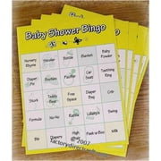Factory Direct Craft Bingo Baby Shower Game Cards Package of 48