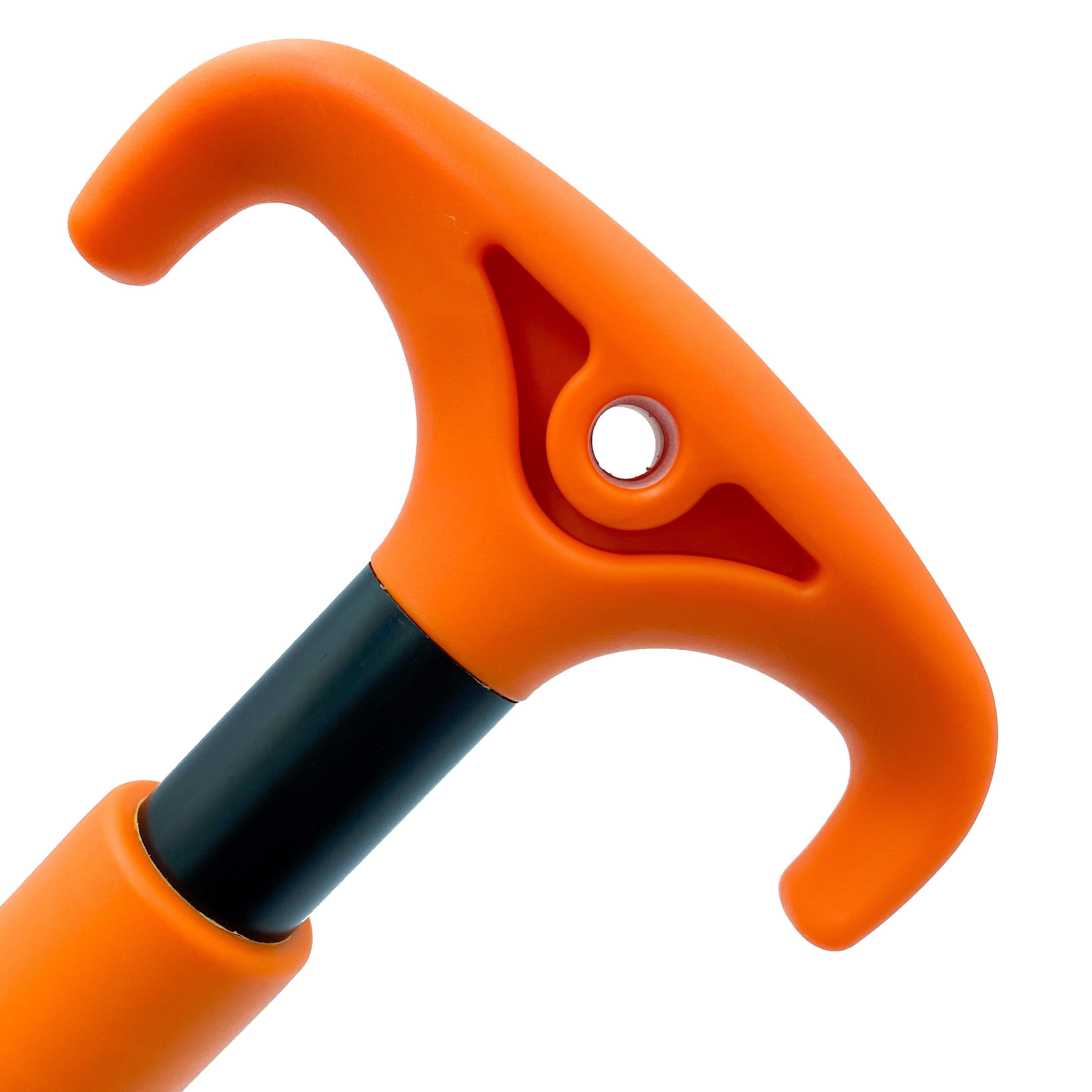 Pelican - Telescoping Universal Emergency Paddle - Polypropylene Blade & Aluminum Shaft - Orange