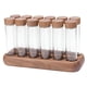 thumbnail image 1 of Tubos de almacenamiento de granos de café de dosis única, contenedor de almacenamiento de 12 tubos de granos de café expreso 12 largos, 1 of 7