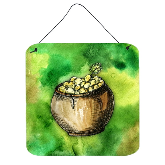 Irish Pot of Gold Wall or Door Hanging Prints